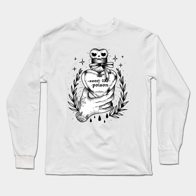 Sweet Like Poison Long Sleeve T-Shirt by chiaraLBart